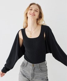 Long Sleeve Knit Bolero / サマーニットボレロ