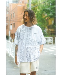 RVCA メンズ  BANDANA ARCH RVCA TEE Ｔシャツ【2023年夏モデル】/ルーカ半袖Tシャツ