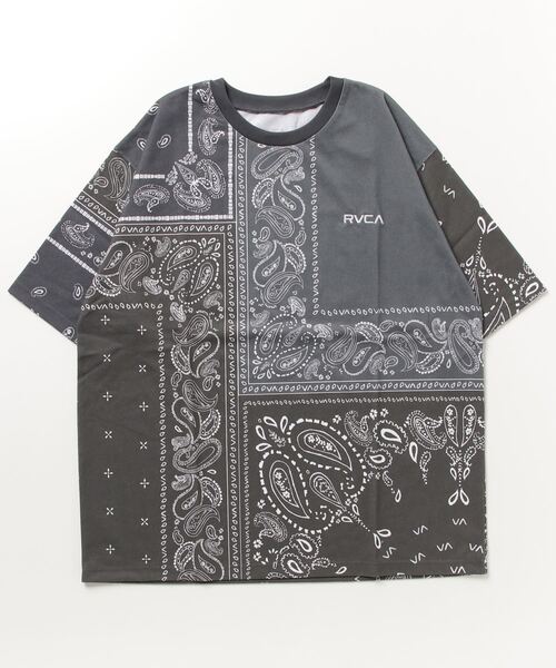 RVCA(ルーカ)の「RVCA メンズ BANDANA ARCH RVCA TEE Tシャツ【2023年夏モデル】/ルーカ半袖Tシャツ(Tシャツ/カットソー・メンズ・ネイビー/ホワイト/ブラック/ブラック系その他・SMALL/MEDIUM/LARGE/X-LARGE)」の13枚目の写真