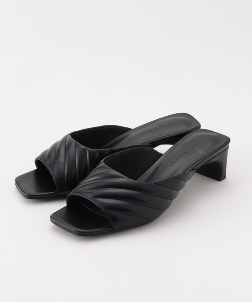 LOWRYS FARM(ローリーズファーム)の「パフミュール 909509(サンダル・レディース・ブラック/ブルー/ホワイト・MEDIUM/LARGE)」の4枚目の写真