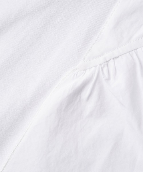 ADAM ET ROPE'（アダムエロペ）の「〈SETアイテム〉フリルセットTシャツ（Tシャツ/カットソー・レディース・ホワイト/ブラック/ベージュ・FREE）」の10枚目の写真