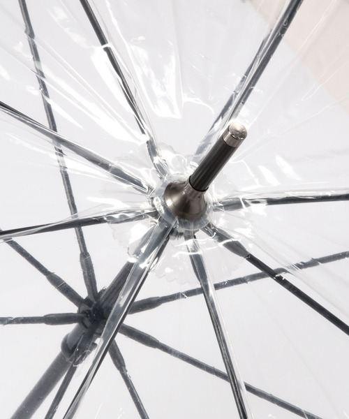 LEPSIM(レプシィム)の「ドームコンビビニール傘 178061(長傘・レディース・ライトグリーン/オレンジ/アイボリー・ONE SIZE)」の13枚目の写真