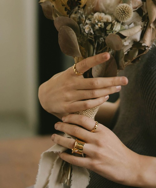 Ops.（オプス）の「リング シルバー925 ハート レディース【sydan-hzring シダン・ホライゾン】（リング・レディース・イエローゴールド/シルバー・FREE）」の8枚目の写真