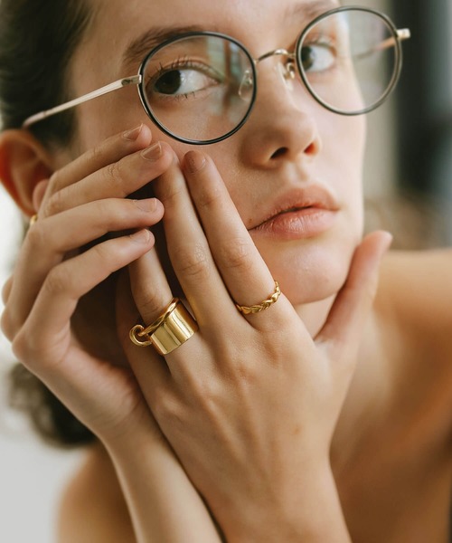 Ops.（オプス）の「リング シルバー925 ハート レディース【sydan-hzring シダン・ホライゾン】（リング・レディース・イエローゴールド/シルバー・FREE）」の7枚目の写真