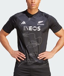 adidas（アディダス）の「オールブラックス ラグビー パフォーマンス Tシャツ / アディダス adidas（Tシャツ/カットソー）」