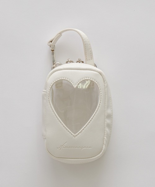 OLIVE des OLIVE（オリーブデオリーブ）の「Aimerianejoie9色チビぬいケース　1032200020（その他雑貨・レディース・ピンク/サックスブルー/ラベンダー/ホワイト/イエロー/レッド/ブラック/ミント/オレンジ・FREE）」の2枚目の写真