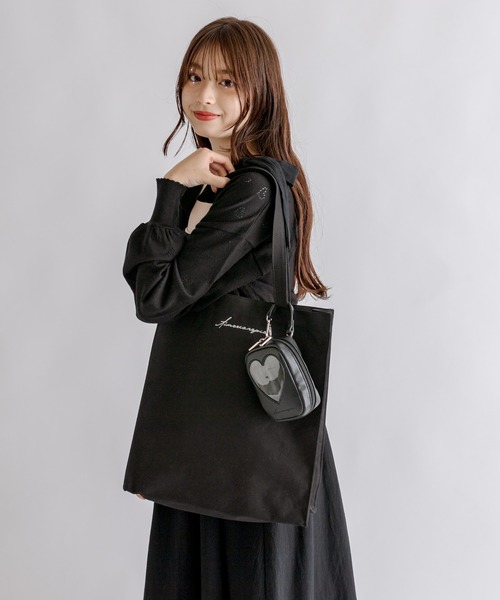 OLIVE des OLIVE（オリーブデオリーブ）の「Aimerianejoie9色チビぬいケース　1032200020（その他雑貨・レディース・ピンク/サックスブルー/ラベンダー/ホワイト/イエロー/レッド/ブラック/ミント/オレンジ・FREE）」の11枚目の写真