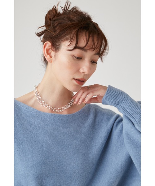 emmi（エミ）の「【emmi atelier】デザインチェーンネックレス（ネックレス・レディース・シルバー/ゴールド・FREE）」の7枚目の写真