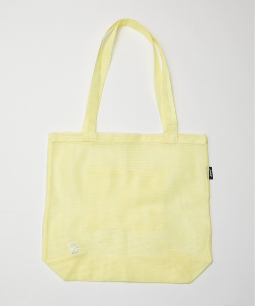 junes（ジュネス）の「JUNES  MARKET TOTE  in Bio-knit（トートバッグ・レディース・アイボリー/ブルー/ラベンダー/イエロー・FREE）」の11枚目の写真