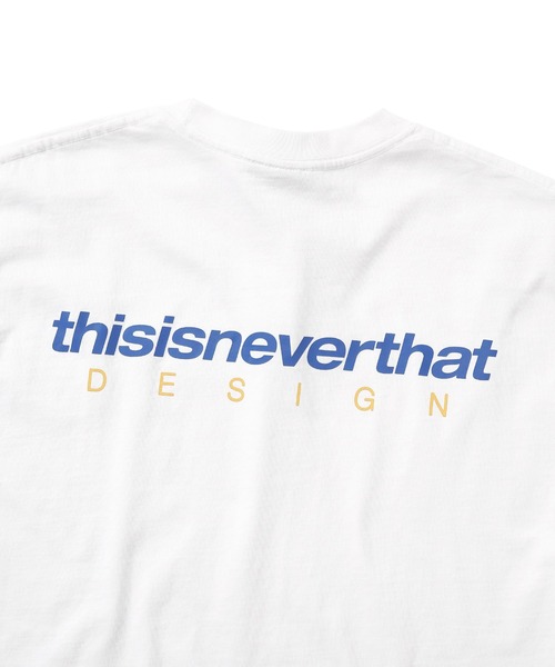 thisisneverthat（ディスイズネバーザット）の「DSN-Logo Tee（Tシャツ/カットソー・メンズ・グレー/ライトブルー/ホワイト/ブラック/ライトオレンジ系/ピンク/オリーブ/スカイブルー・L/XL/S/M）」の10枚目の写真