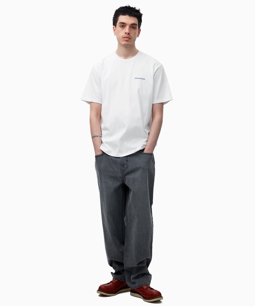 thisisneverthat（ディスイズネバーザット）の「DSN-Logo Tee（Tシャツ/カットソー・メンズ・グレー/ライトブルー/ホワイト/ブラック/ライトオレンジ系/ピンク/オリーブ/スカイブルー・L/XL/S/M）」の11枚目の写真