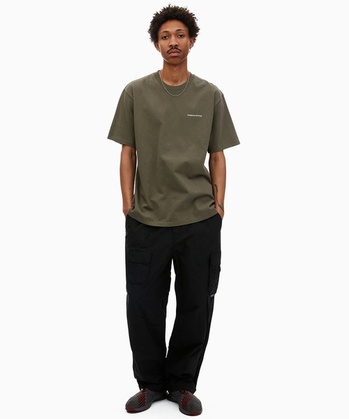 thisisneverthat（ディスイズネバーザット）の「DSN-Logo Tee（Tシャツ/カットソー・メンズ・グレー/ライトブルー/ホワイト/ブラック/ライトオレンジ系/ピンク/オリーブ/スカイブルー・L/XL/S/M）」の21枚目の写真