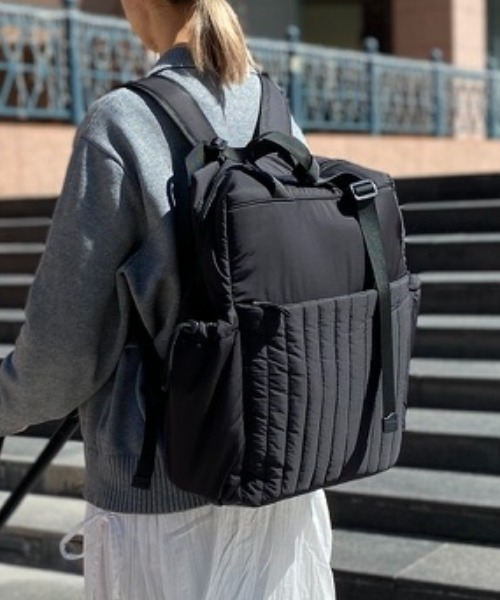 SOLPRESA キルティングリュックサック Quilting Ruck Sack – Solpresa