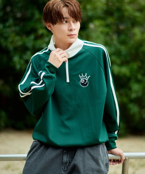 ハーフジップジャージー トップ（G925-084） | gol. ONLINE STORE