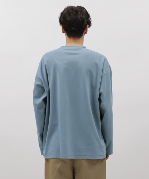 LAKOLE(ラコレ)の「ペインティング長袖T / 970376(Tシャツ/カットソー・メンズ・ブラック/ホワイト/オレンジ系その他2/ブルー・LARGE/X-LARGE/MEDIUM)」の11枚目の写真