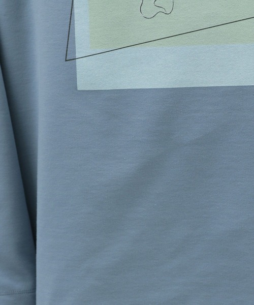 LAKOLE(ラコレ)の「ペインティング長袖T / 970376(Tシャツ/カットソー・メンズ・ブラック/ホワイト/オレンジ系その他2/ブルー・LARGE/X-LARGE/MEDIUM)」の21枚目の写真
