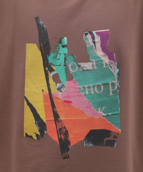 LAKOLE(ラコレ)の「ペインティング長袖T / 970376(Tシャツ/カットソー・メンズ・ブラック/ホワイト/オレンジ系その他2/ブルー・LARGE/X-LARGE/MEDIUM)」の22枚目の写真