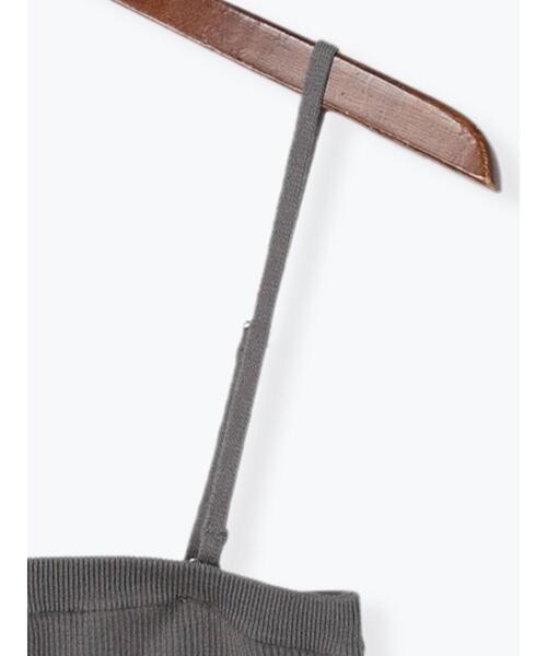 Te chichi(テチチ)の「ニットビスチェ(ニット/セーター・レディース・ブラック/ブラウン/チャコールグレー・F)」の20枚目の写真