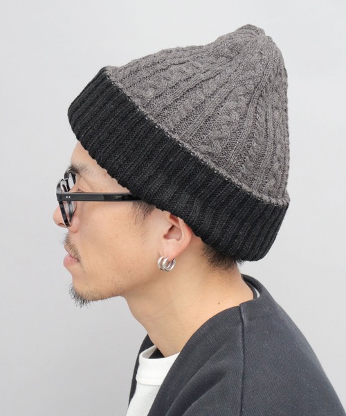 GuruGuruBeanie リバーシブルニット帽 GuruGuruBeanie リバーシブル