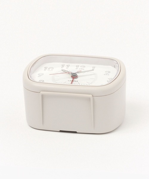 LAKOLE（ラコレ）の「レトロ目覚まし時計 / 974738（置時計・レディース・アイボリー/グレー・FREE）」の7枚目の写真
