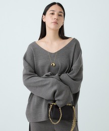 Chaos | Chaos(カオス)/シエラウールVネックニット ◆セットアップ可◆(ニット/セーター)