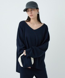 Chaos | Chaos(カオス)/シエラウールVネックニット　 ◆セットアップ可◆(ニット/セーター)