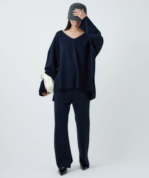 Chaos（カオス）の「Chaos(カオス)/シエラウールVネックニット