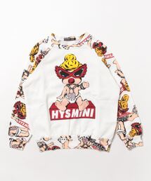 HystericMini MINI DOLL総柄 ラグラントレーナー