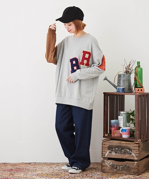 CUBE SUGAR(キューブシュガー)の「無地シャギーキャップ(キャップ・レディース・ブラック/グレイッシュベージュ・M)」の5枚目の写真