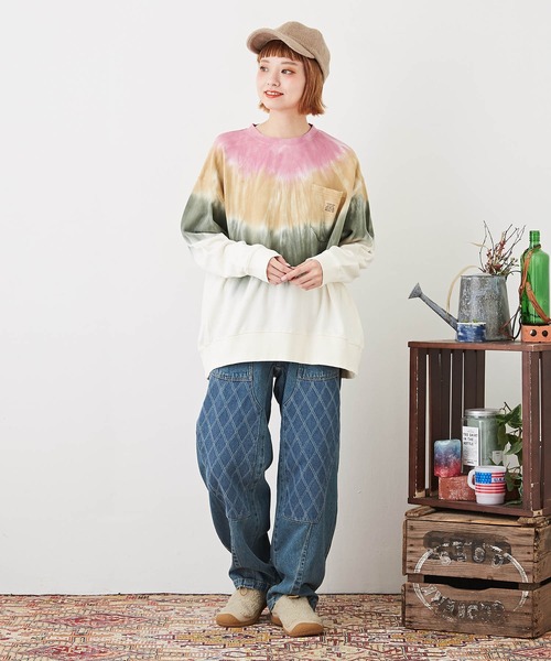 CUBE SUGAR(キューブシュガー)の「無地シャギーキャップ(キャップ・レディース・ブラック/グレイッシュベージュ・M)」の9枚目の写真