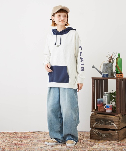 CUBE SUGAR(キューブシュガー)の「無地シャギーキャップ(キャップ・レディース・ブラック/グレイッシュベージュ・M)」の10枚目の写真