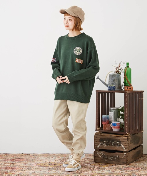 CUBE SUGAR(キューブシュガー)の「無地シャギーキャップ(キャップ・レディース・ブラック/グレイッシュベージュ・M)」の11枚目の写真