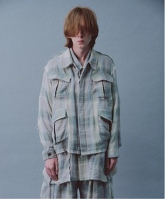 セール】マーブルプリントコーチジャケット（その他アウター）｜Calvin