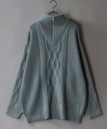SITRY（シトリー）の「fisherman cable half zip sweater/フィッシャーマンケーブル ハーフジップ セーター/ニット（ニット/セーター・レディース）」