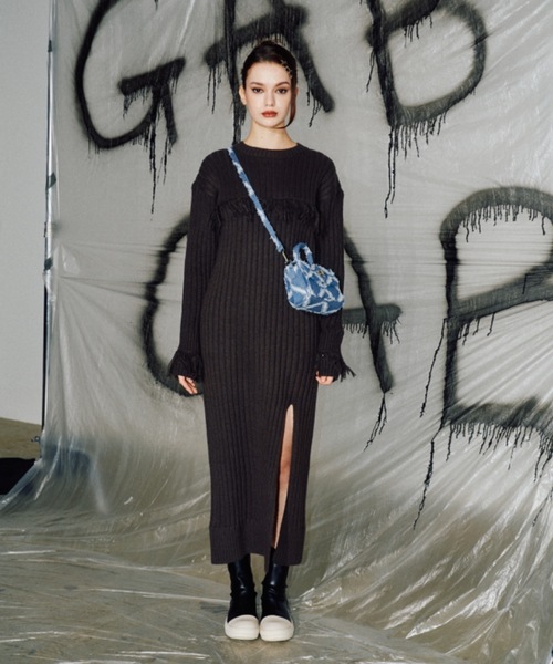 GAB GAB（ガブガブ）の「デニムBAG（ハンドバッグ・レディース・ブルー/マスタード/ネイビー/ブラック・FREE）」の22枚目の写真