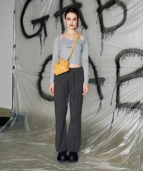 GAB GAB（ガブガブ）の「デニムBAG（ハンドバッグ・レディース・ブルー/マスタード/ネイビー/ブラック・FREE）」の15枚目の写真