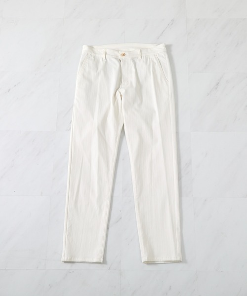 UNION STATION（ユニオンステーション）の「ハイパーストレッチヘリンボンパンツ【サイズ S-4L展開】　※大きいサイズ有（その他パンツ・メンズ・ライトグレー/ブラック/チャコールグレー/ネイビー/ベージュ/ホワイト/ボルドー/ブラウン/ライトブラウン/サックスブルー・L/LL/S/M/4L/3L/XL）」の17枚目の写真