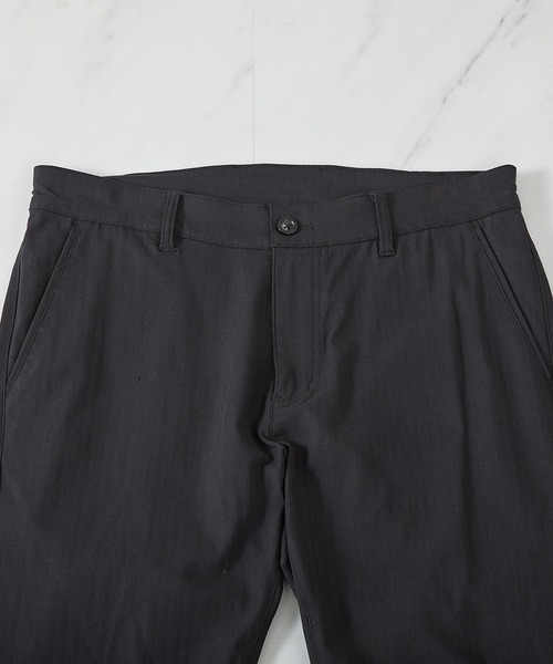 UNION STATION（ユニオンステーション）の「ハイパーストレッチヘリンボンパンツ【サイズ S-4L展開】　※大きいサイズ有（その他パンツ・メンズ・ライトグレー/ブラック/チャコールグレー/ネイビー/ベージュ/ホワイト/ボルドー/ブラウン/ライトブラウン/サックスブルー・L/LL/S/M/4L/3L/XL）」の18枚目の写真