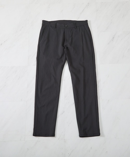 UNION STATION（ユニオンステーション）の「ハイパーストレッチヘリンボンパンツ【サイズ S-4L展開】　※大きいサイズ有（その他パンツ・メンズ・ライトグレー/ブラック/チャコールグレー/ネイビー/ベージュ/ホワイト/ボルドー/ブラウン/ライトブラウン/サックスブルー・L/LL/S/M/4L/3L/XL）」の15枚目の写真