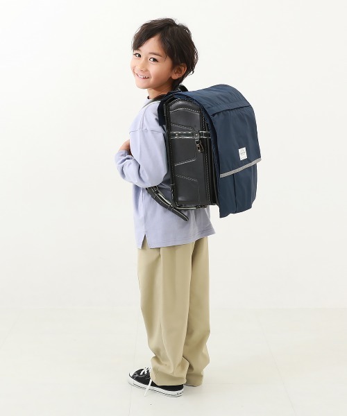 devirock（デビロック）の「たくさん収納できる 撥水 ランドセルカバー(リフレクター付き)（ランドセル・キッズ・その他5/その他3/その他4/その他6/その他2/その他7/その他1/ブラック・ONE SIZE）」の9枚目の写真