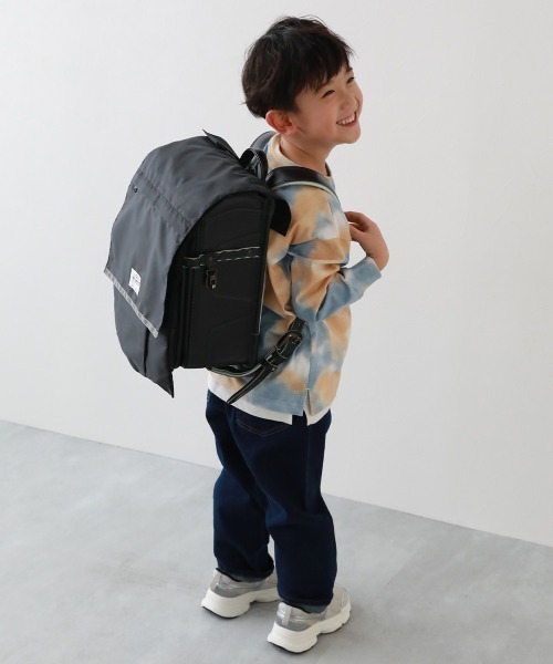 devirock（デビロック）の「たくさん収納できる 撥水 ランドセルカバー(リフレクター付き)（ランドセル・キッズ・その他5/その他3/その他4/その他6/その他2/その他7/その他1/ブラック・ONE SIZE）」の20枚目の写真