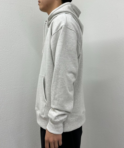 CIAOPANIC TYPY（チャオパニックティピー）の「ワンポイント刺繍裏毛パーカー（パーカー・メンズ・ライトグレー/チャコールグレー・MEDIUM/LARGE）」の6枚目の写真