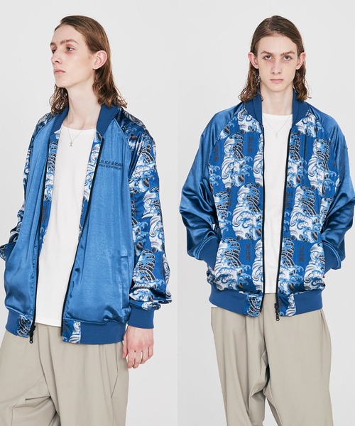 Wave reversible blouson（スカジャン）｜VIRGOwearworks