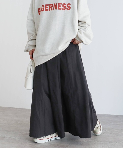 reca(レカ)の「フレアマキシスカート(スカート・レディース・ライトグレー/ブラック・M)」の21枚目の写真