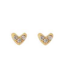 SIENA ROSE | petit・ハートダイヤピアス(ピアス(両耳用))