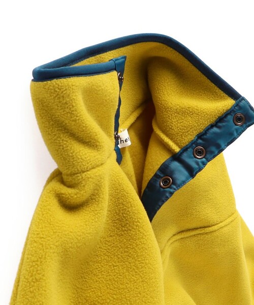 BRANSHES（ブランシェス）の「フリースプルオーバー（スウェット・キッズ・マスタード/ブルーグレー/パープル・120/130/150/110/140/90/100）」の9枚目の写真