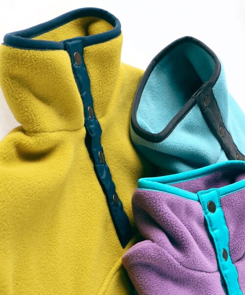 BRANSHES（ブランシェス）の「フリースプルオーバー（スウェット・キッズ・マスタード/ブルーグレー/パープル・120/130/150/110/140/90/100）」の14枚目の写真