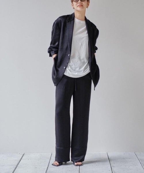 TODAYFUL(トゥデイフル)の「TODAYFUL Basic Smooth T-shirts ベーシックスムースTシャツ/12410613(Tシャツ/カットソー・レディース・ブラック/ライトグリーン/バーガンディー/ホワイト/ブルー系その他・ONE SIZE)」の15枚目の写真