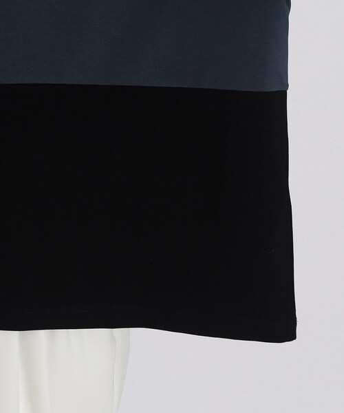 tk.TAKEO KIKUCHI（ティーケータケオキクチ）の「◆リラックスルーズ ロングスリーブTシャツ（Tシャツ/カットソー・メンズ・ブルー系その他/ブラック/ホワイト/チャコール/ホワイト系5/ブルー系その他6・01/03/02/04）」の13枚目の写真