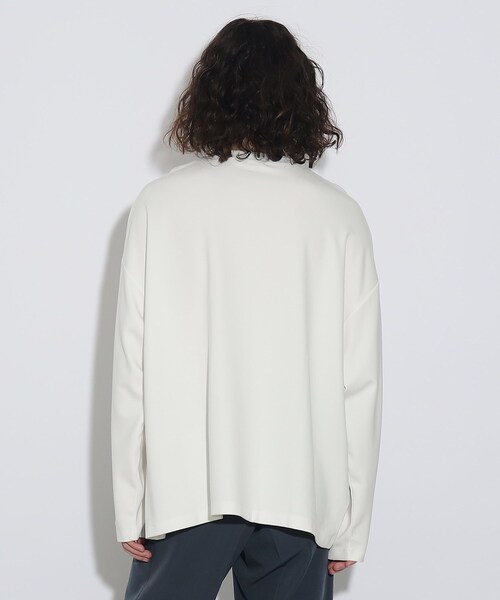 tk.TAKEO KIKUCHI（ティーケータケオキクチ）の「◆リラックスルーズ ロングスリーブTシャツ（Tシャツ/カットソー・メンズ・ブルー系その他/ブラック/ホワイト/チャコール/ホワイト系5/ブルー系その他6・01/03/02/04）」の16枚目の写真